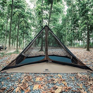 OneTigris NORTHGAZE Teepee Tent for 2-4 People Outdoor Camping Tent with Stove Jack 4 Seasons Tent