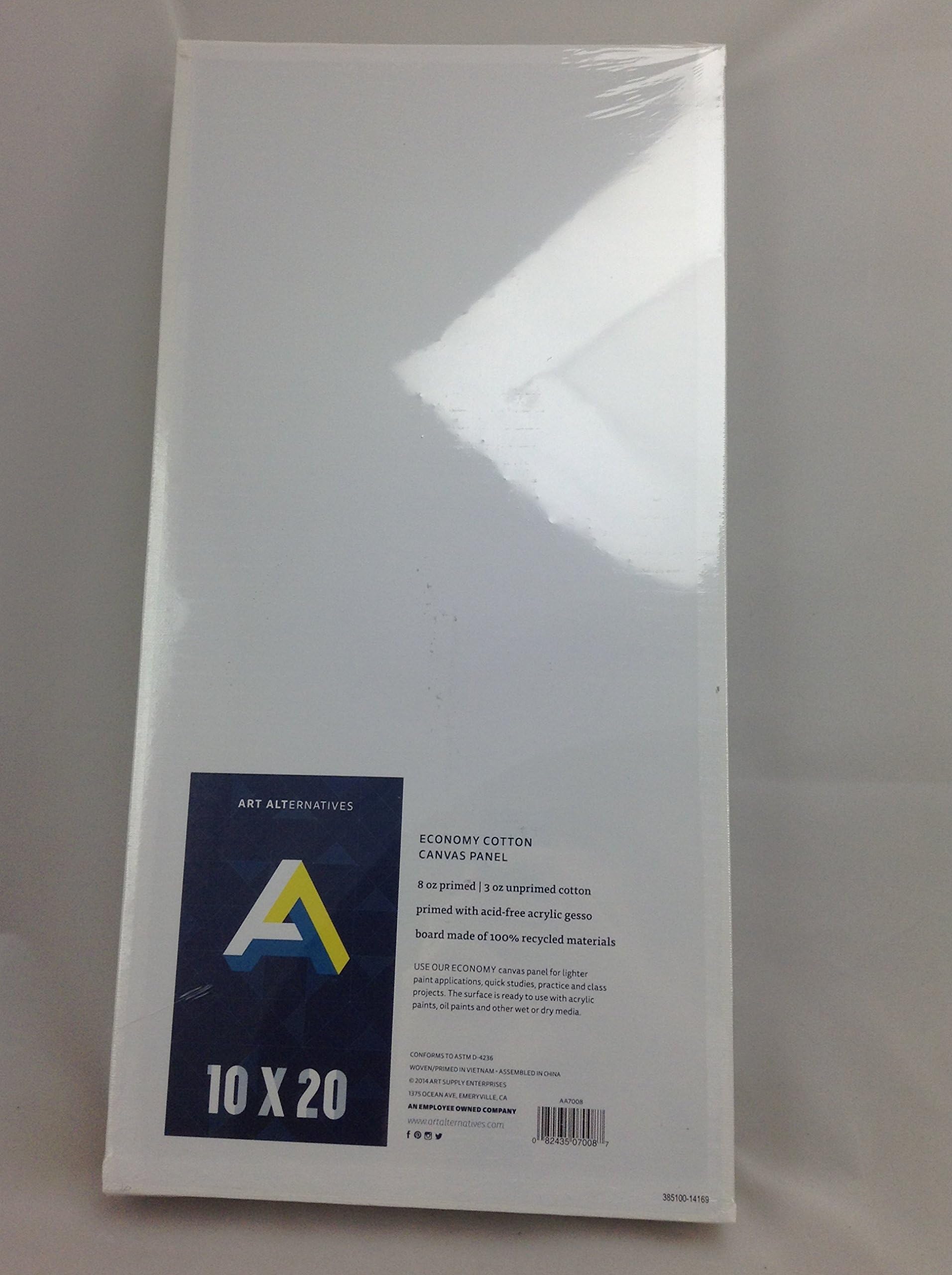 Canvas Panel 10X20 Inches, Pack of 12