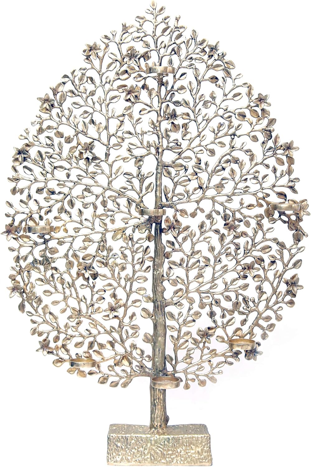 Tree Candle Stand Brass Handicraft Art by BharatHaat™BH07024