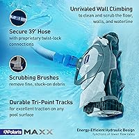 Vista 3 de Polaris MAXX Premium limpiador automático de piscina por succión para todas las superficies de piscinas a nivel del suelo, navegación inteligente