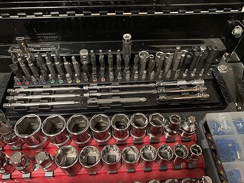 Miniatura 7 de MLTOOLS Bit Boss - Organizador universal para brocas, fabricado en Estados Unidos, almacena hasta 90 puntas, se puede utilizar horizontal y