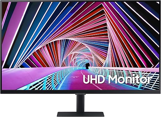 Samsung 32-inch(80cm) 3840 x 2160 Pixels 4K UHD, Flat Monitor, Bezel Less Design, 1 Billion Colors, HDR10, FSC-Certified, Intelligent Eye Care…