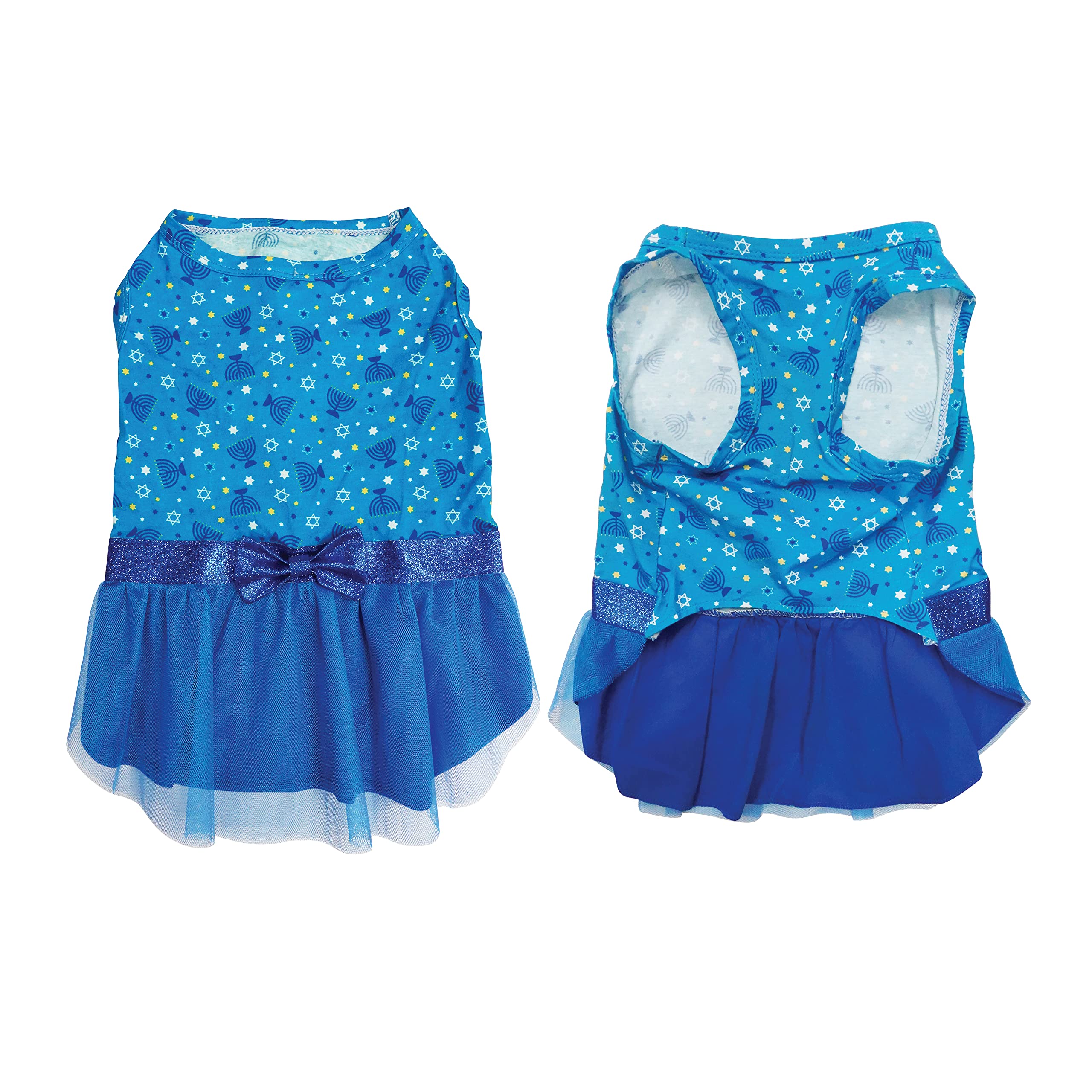 Best Furry Friends Dress for Dogs, Hanukkah, Medium