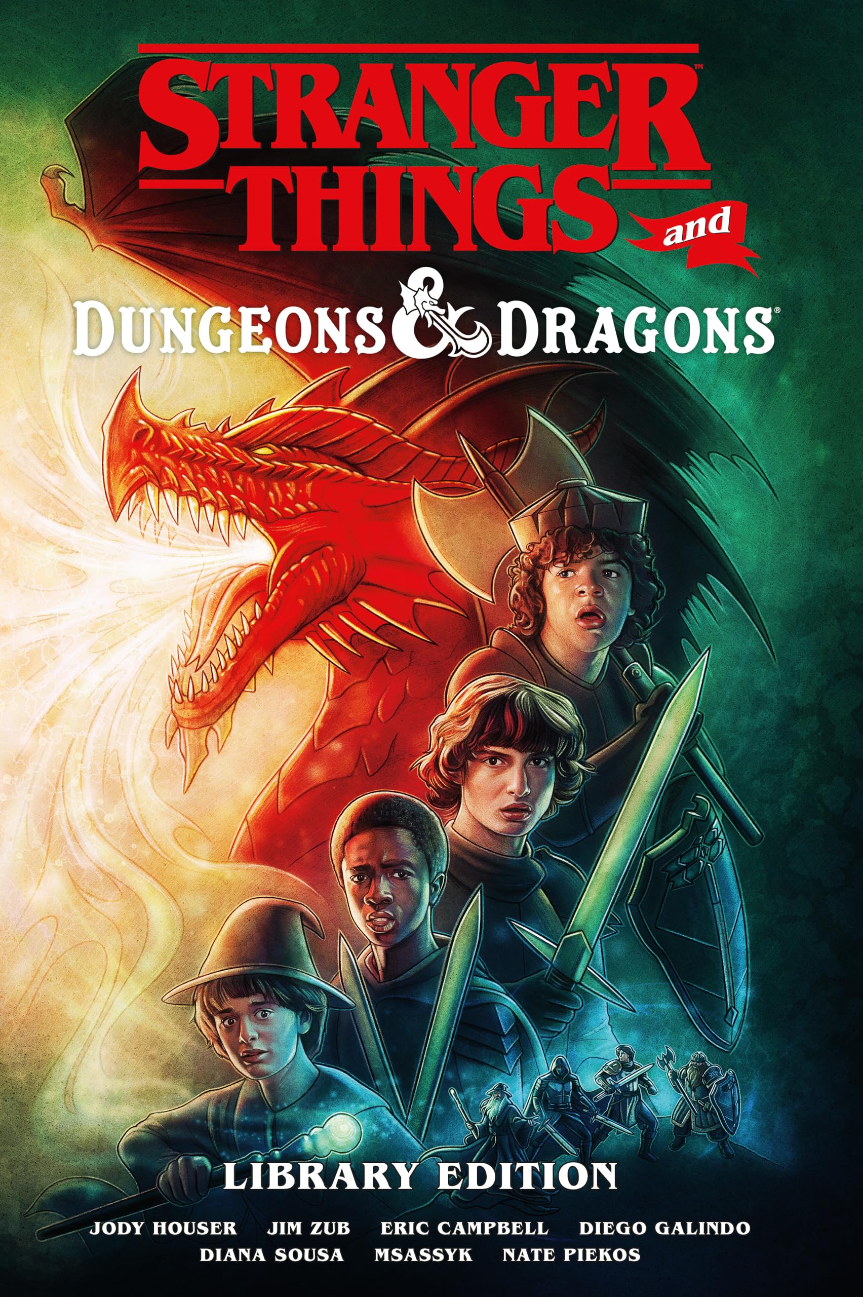 Stranger Things and Dungeons & Dragons Library Edition by Jim Zub