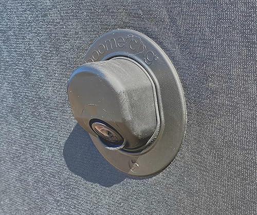 Miniatura 5 de Boomerang Cubierta de neumático suave de 32 pulgadas de EE. UU., bandera envejecida, compatible con Ford Bronco (con cámara de respaldo),