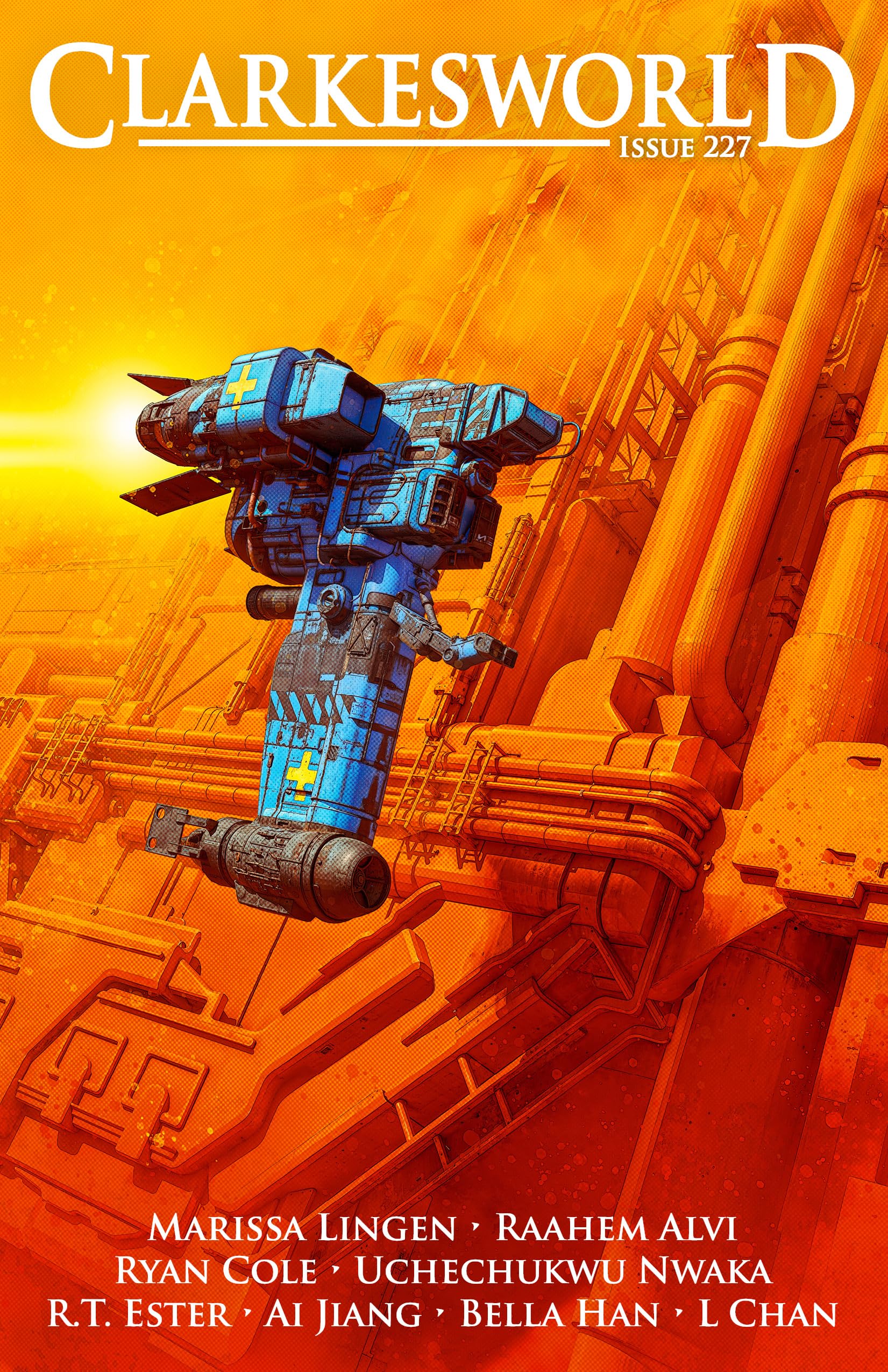 Cover of Clarkesworld, August 2025