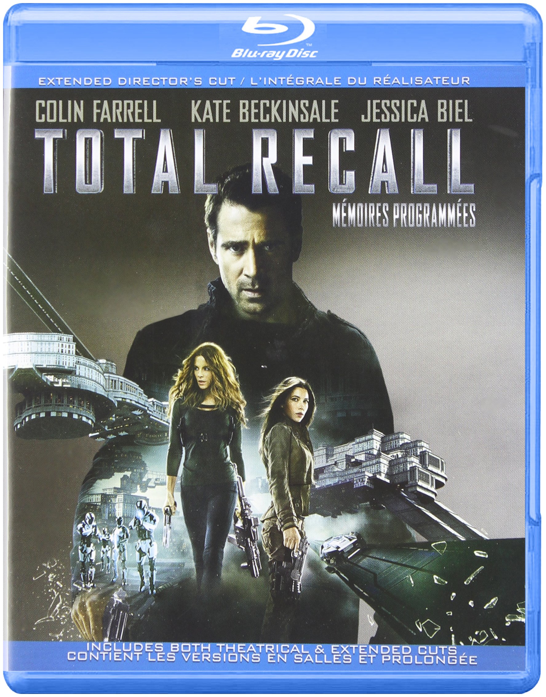 Total Recall (Unrated, 2 discs) Bilingual [Blu-ray] [Blu-ray]