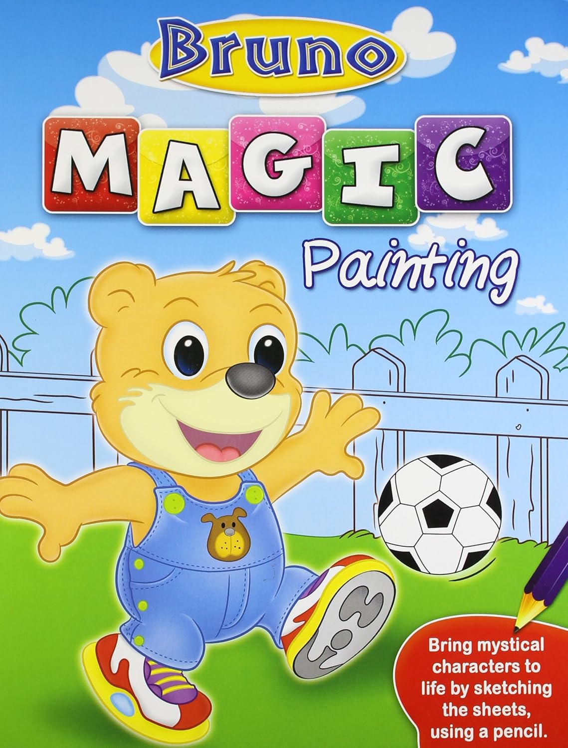 Buy Bruno Magic Painting Book Online at Low Prices in India Bruno