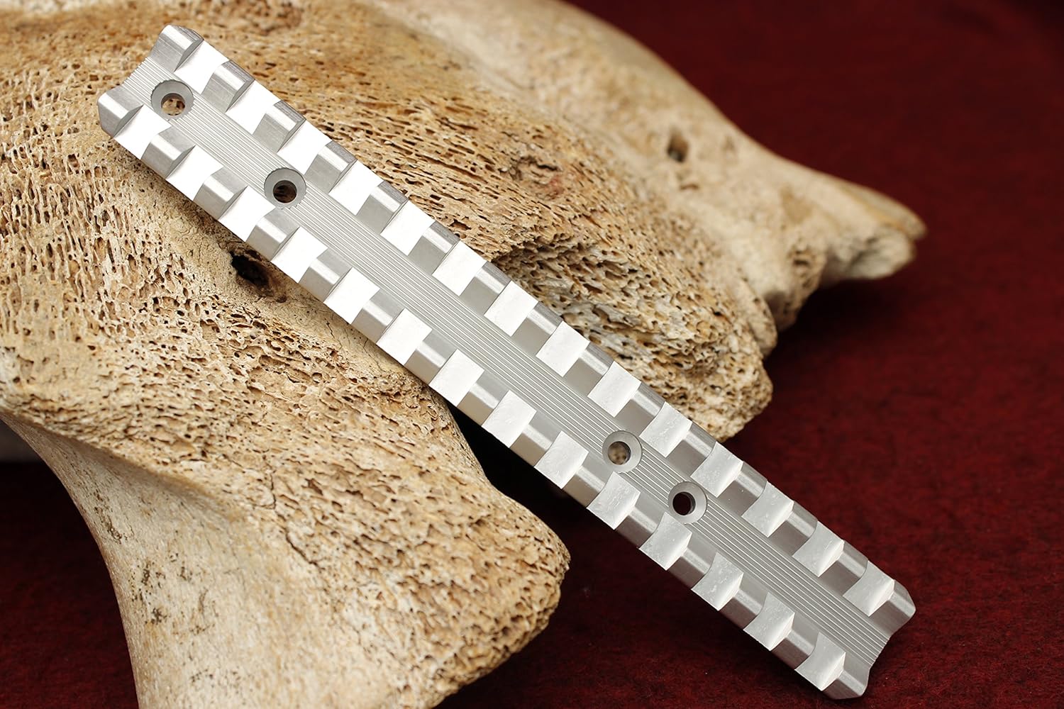 Kidd Scope Base for a 10/22 or Ruger 10/22-Silver Low