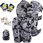 Knee Pads for Kids Knee and Elbow Pads Set I Toddler Knee Pads and Elbow Pads for Kids Age 2 3 4 5 Toddlers Protective Gear Set I Roller-Skating, Skateboard Knee Pads for Children Boy Girl