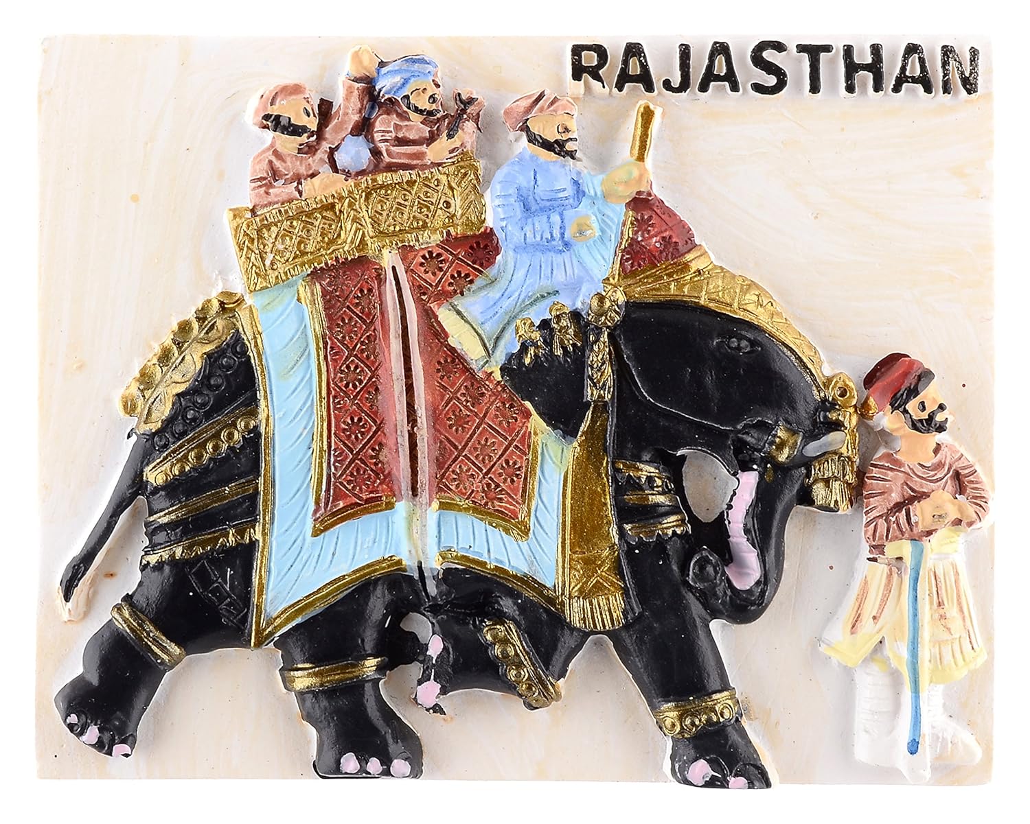 Buy Temple Trees Rajasthan Decorated Elephant Fridge TSC 0080