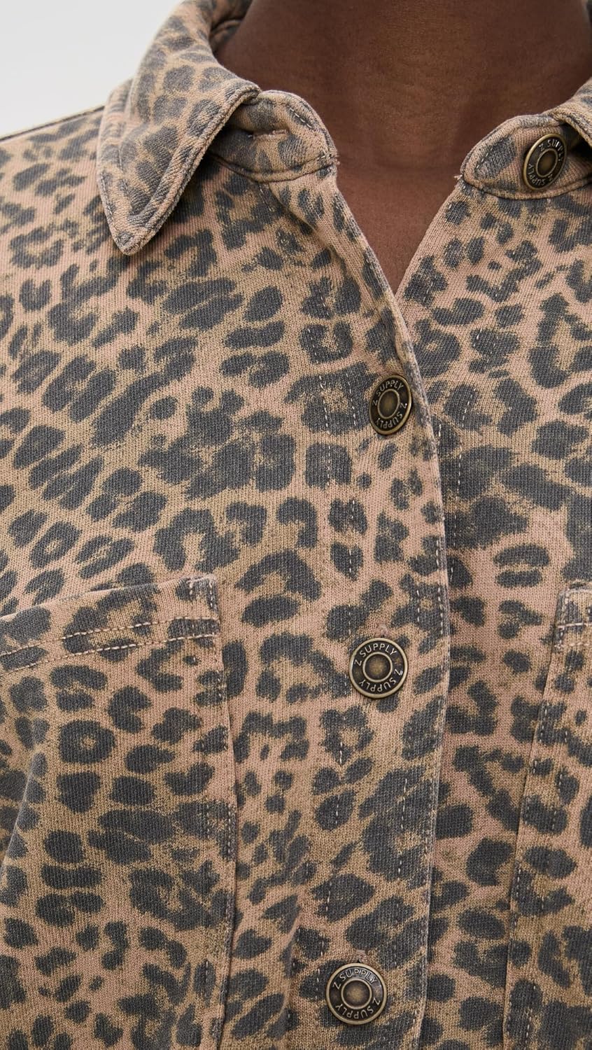 Z SUPPLY Women's All Day Leopard Jacket - Image 6