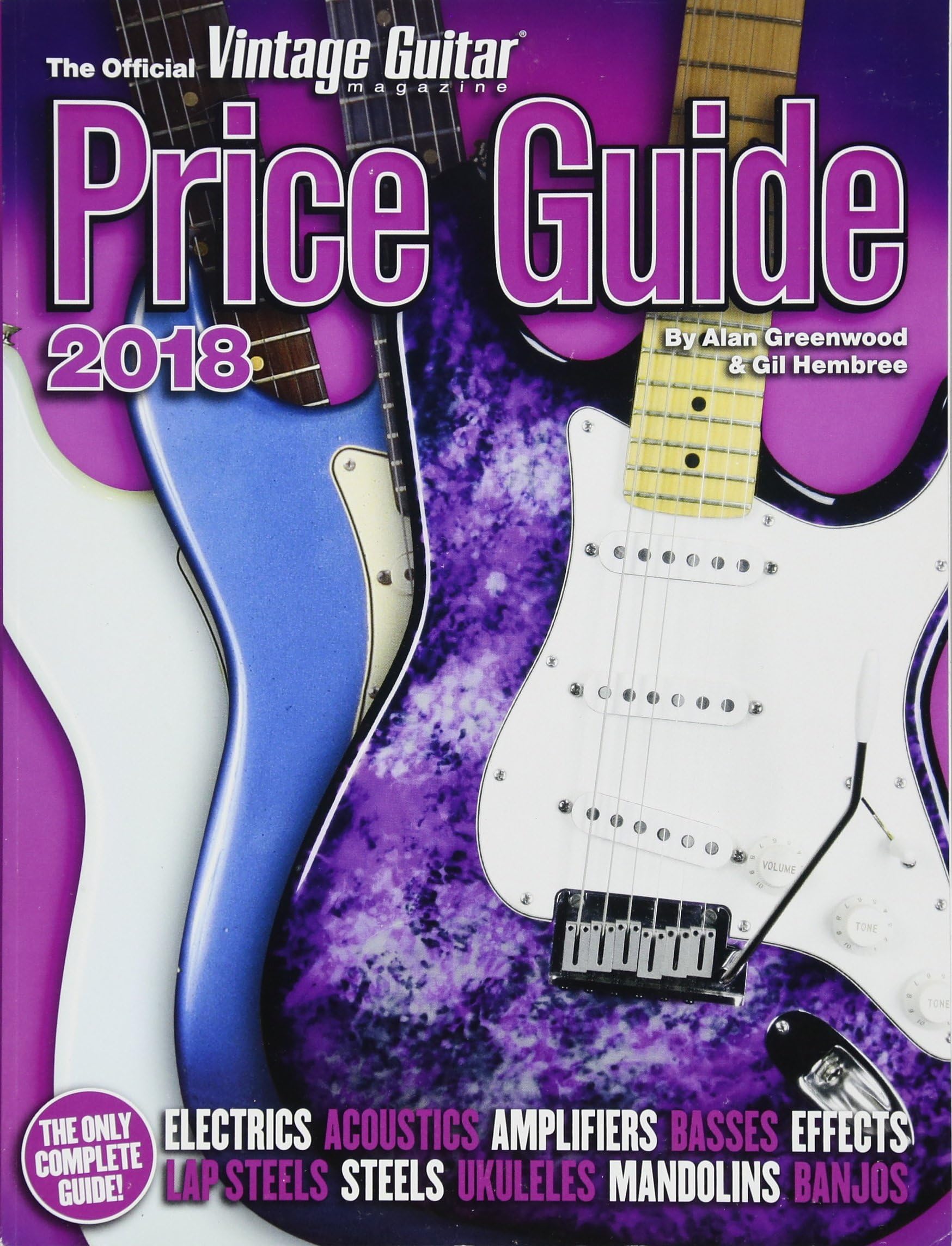 The Official Vintage Guitar Magazine Price Guide 2018