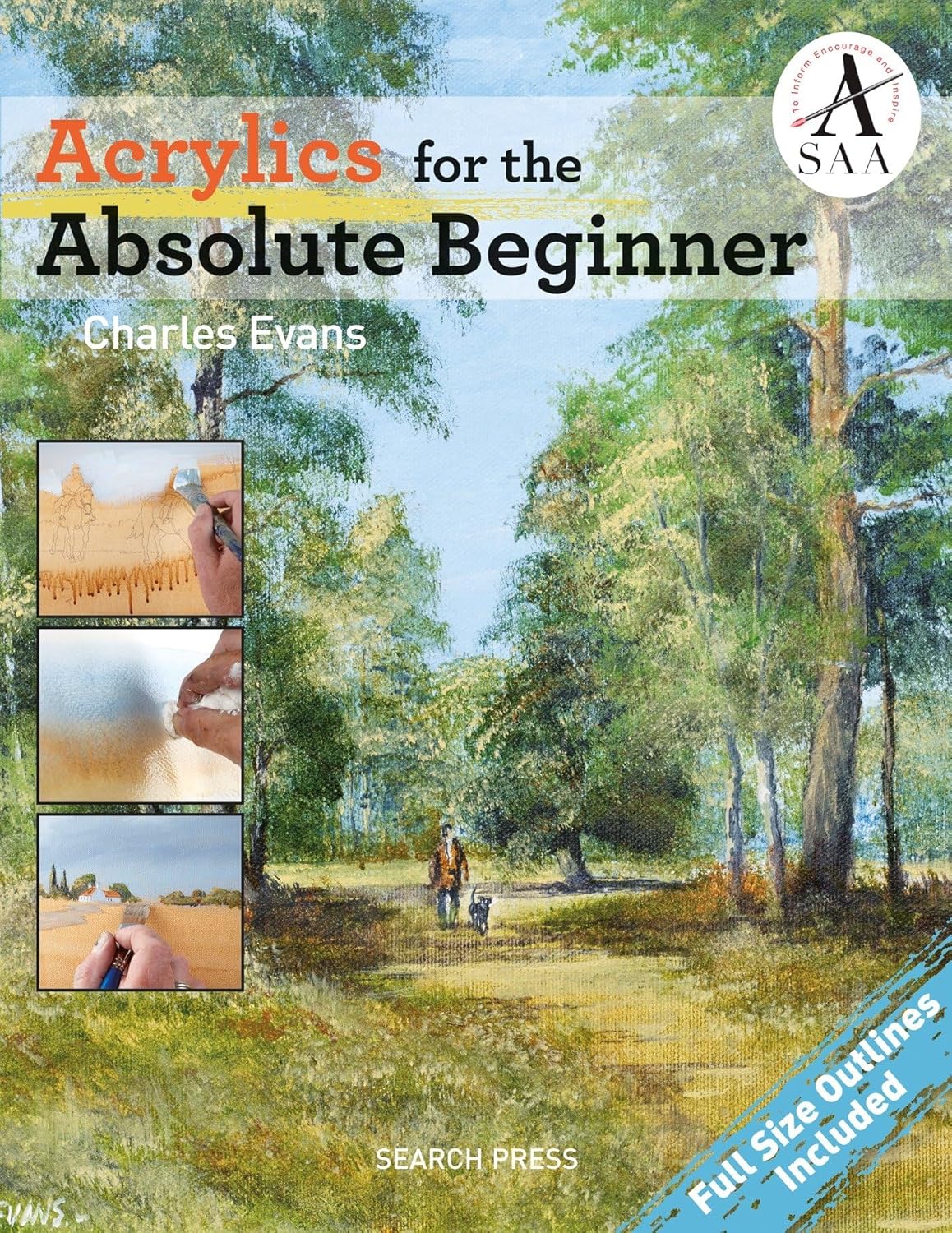 Acrylics for the Absolute Beginner (ABSOLUTE BEGINNER ART)