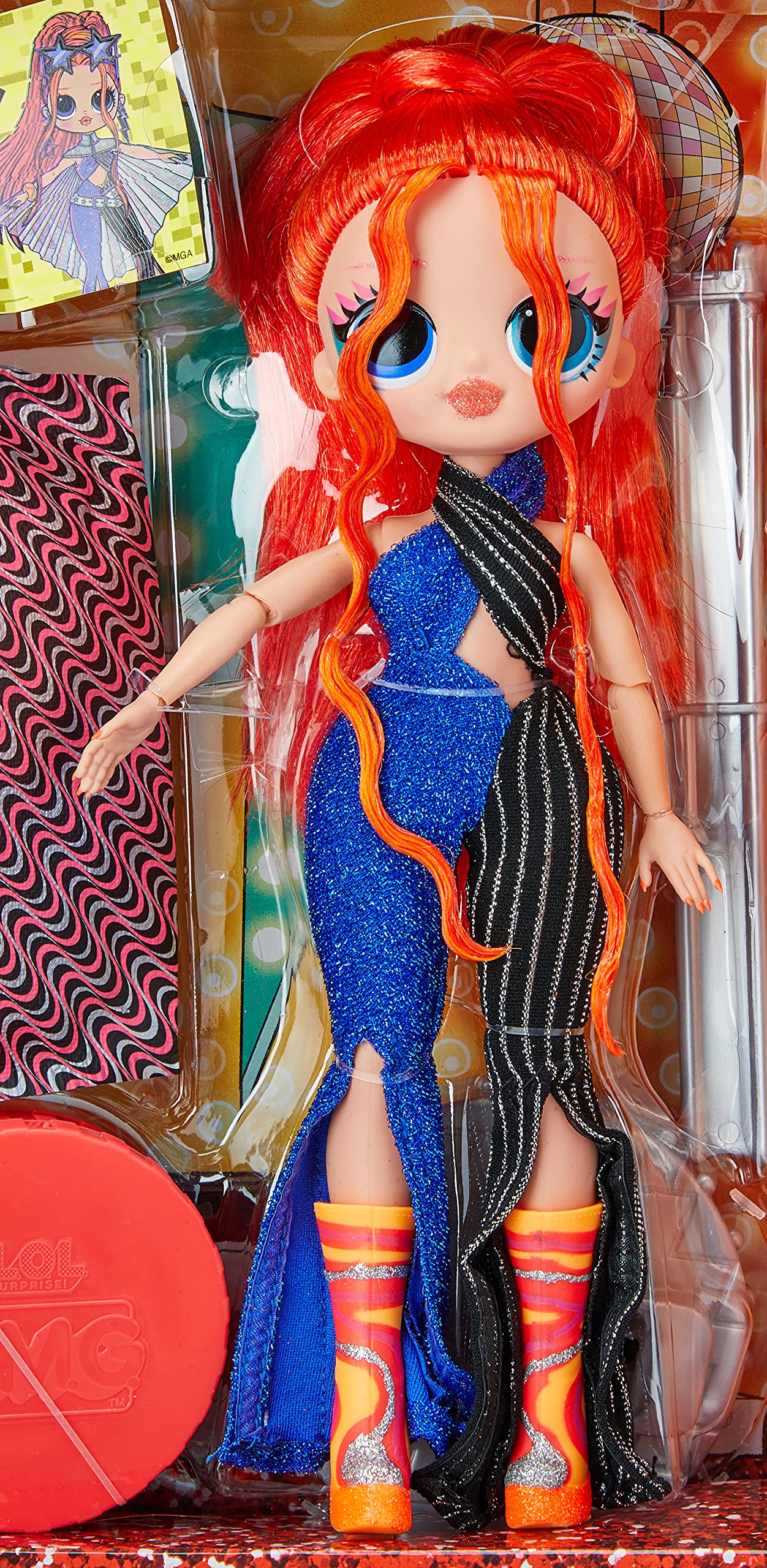 Boneca Lol Surprise Omg Major Lady Dance Dance Dan 9916, Candide