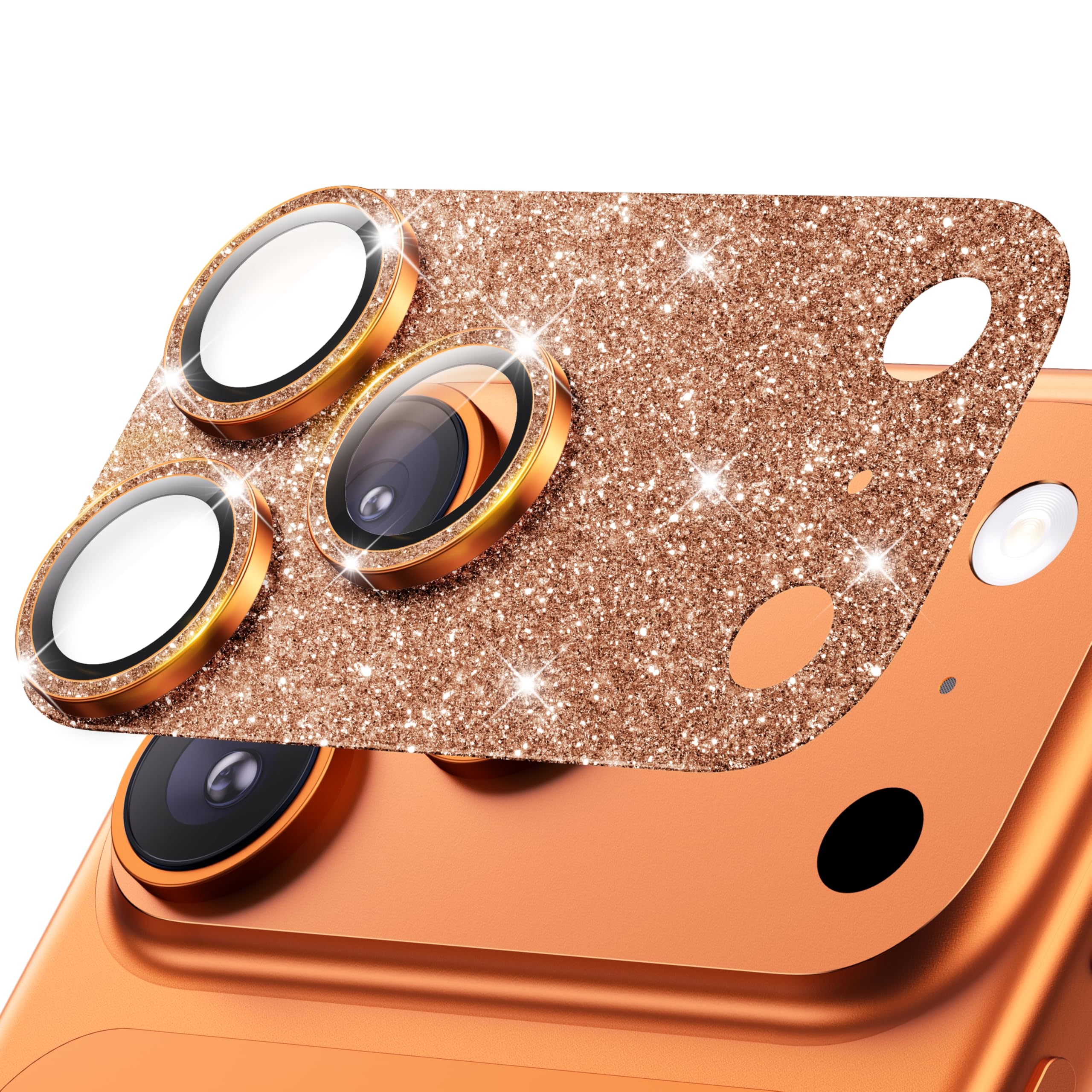 Hoerrye for iPhone 17 Pro Max Camera Lens Protector - 12FT Shatterproof