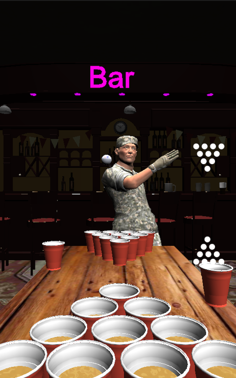Virtual Beer Pong App on the Amazon Appstore