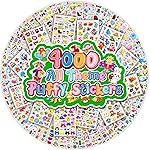 Sinceroduct 3D Puffy Stickers for Kids, 4000+ Resuable Foam Sticker for Toddler, Boys, Girls.Safe and Easy Peel Stickers for Toddlers Teachers as Reward, Craft Scrapbooking