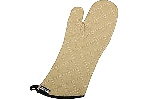 San Jamar Heat-Resistant BesTan Oven Mitts (811TG17)