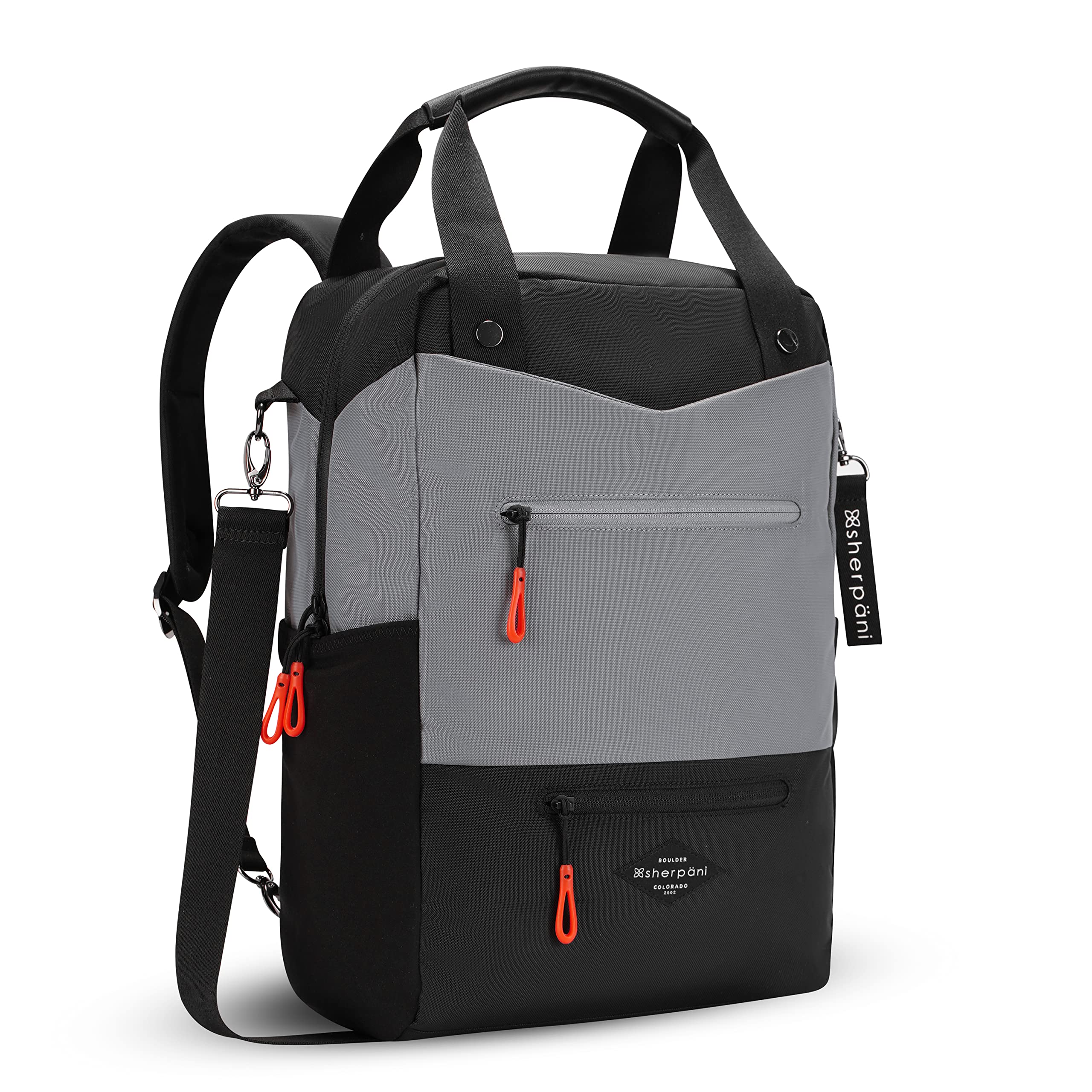 Photo 1 of Sherpani Camden, Convertible Backpack Tote, Travel Backpack Purse, Laptop Backpack, Recycled Nylon Backpack, Crossbody Bags for Women Fits 15 Inch Laptop (Stone)