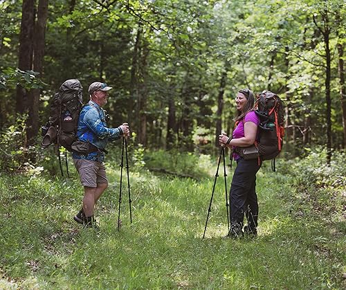 Miniatura 5 de ALPS Mountaineering Alliance - Bastones de trekking (2 unidades), color negro