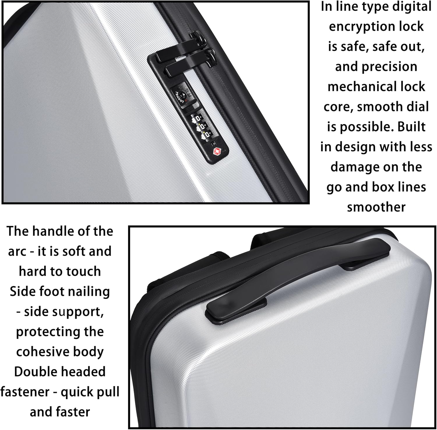 FSDWG Business Smart Backpack Waterproof fit 15.6 Inch Laptop Backpack with USB Charging Port Travel Durable Backpack Black