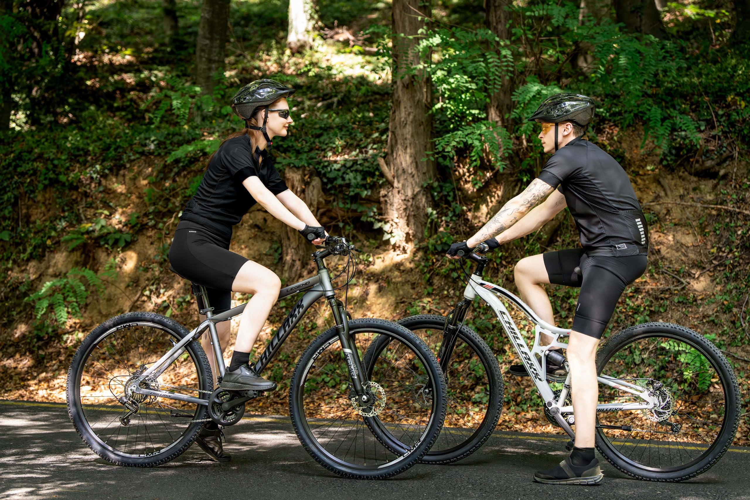 Chillaxx Falcon VTT de 24, 26, 27,5 et 29″, pour garçons, filles, femmes et hommes, frein à disque, dérailleur à 21 vitesses, suspension complète
