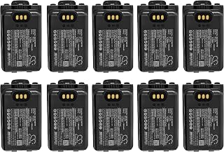 (10 Pack) Replacement Battery for Icom BP-290 IC-F52D IC-F62D IC-M85 1900mAh/7.4V