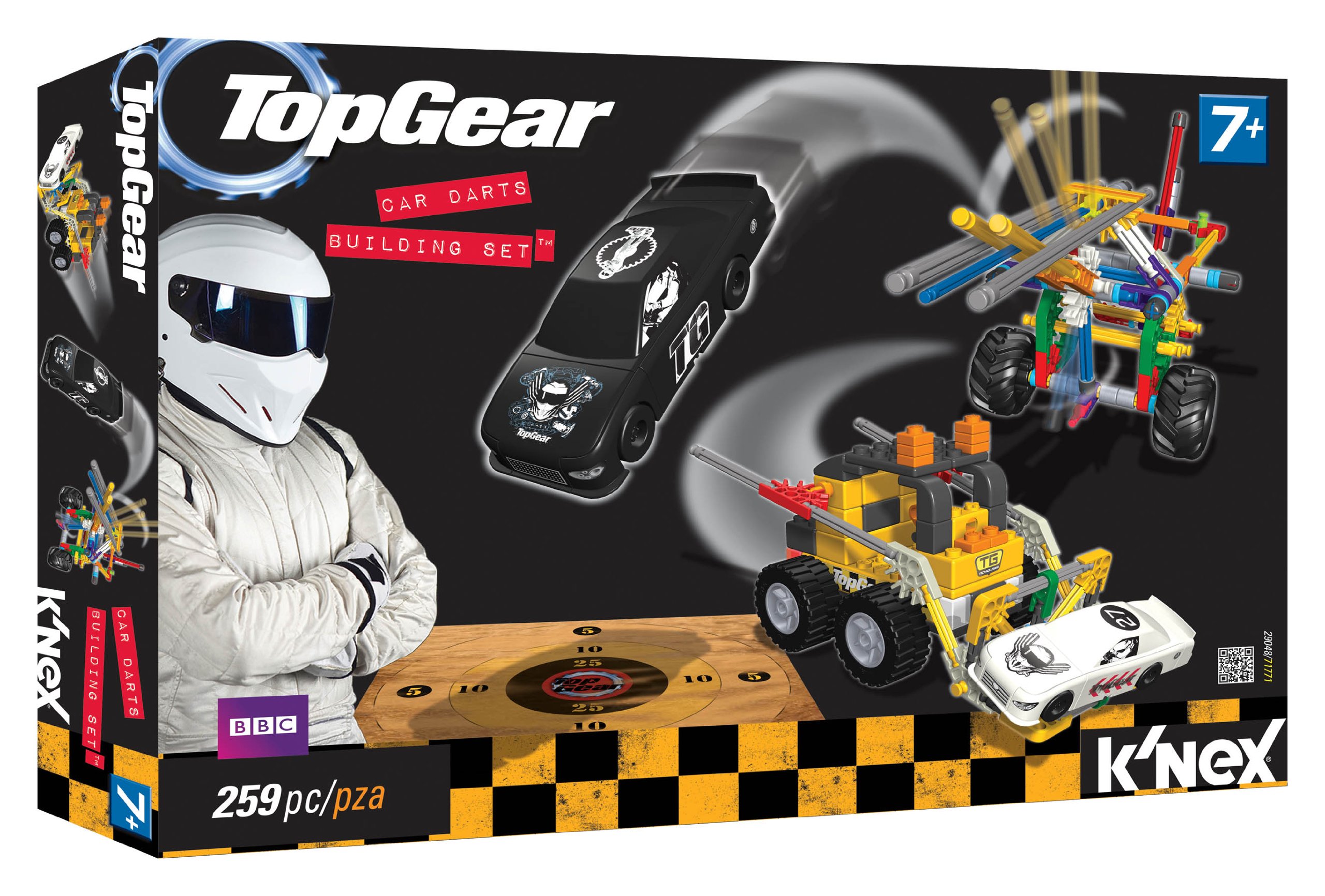 Tomy K'nex Top Gear Car Darts Challenge Building Set for 7 Plus Years Sports & Outdoors