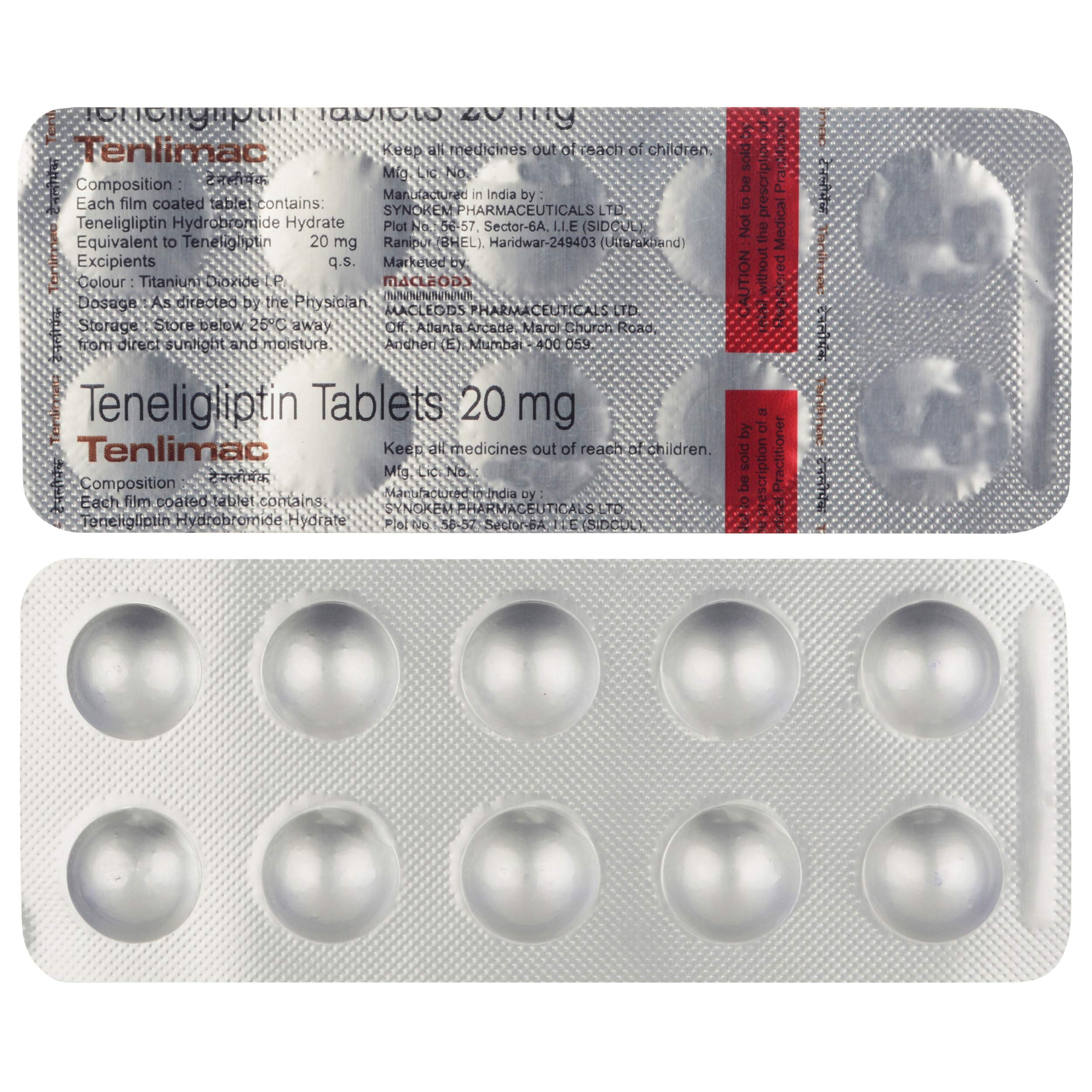 Tenlimac - Strip of 10 Tablets
