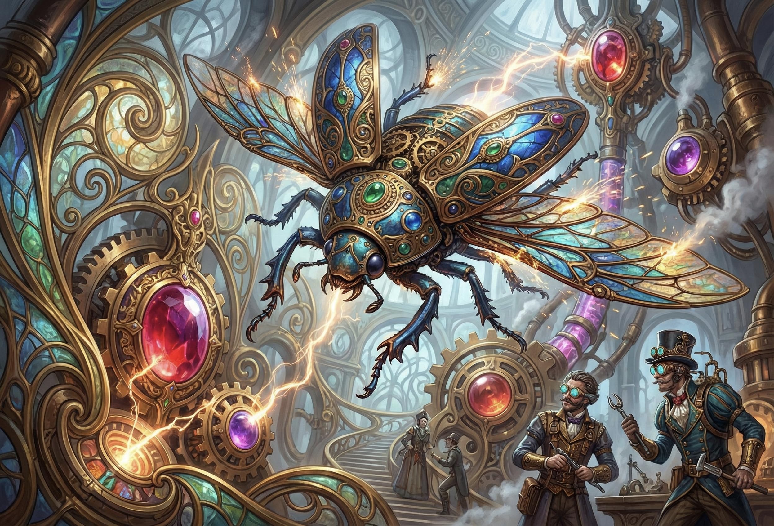 Sacred Scarab Jigsaw Puzzle 1000 Pieces, Creative Gift for Adults — image 1