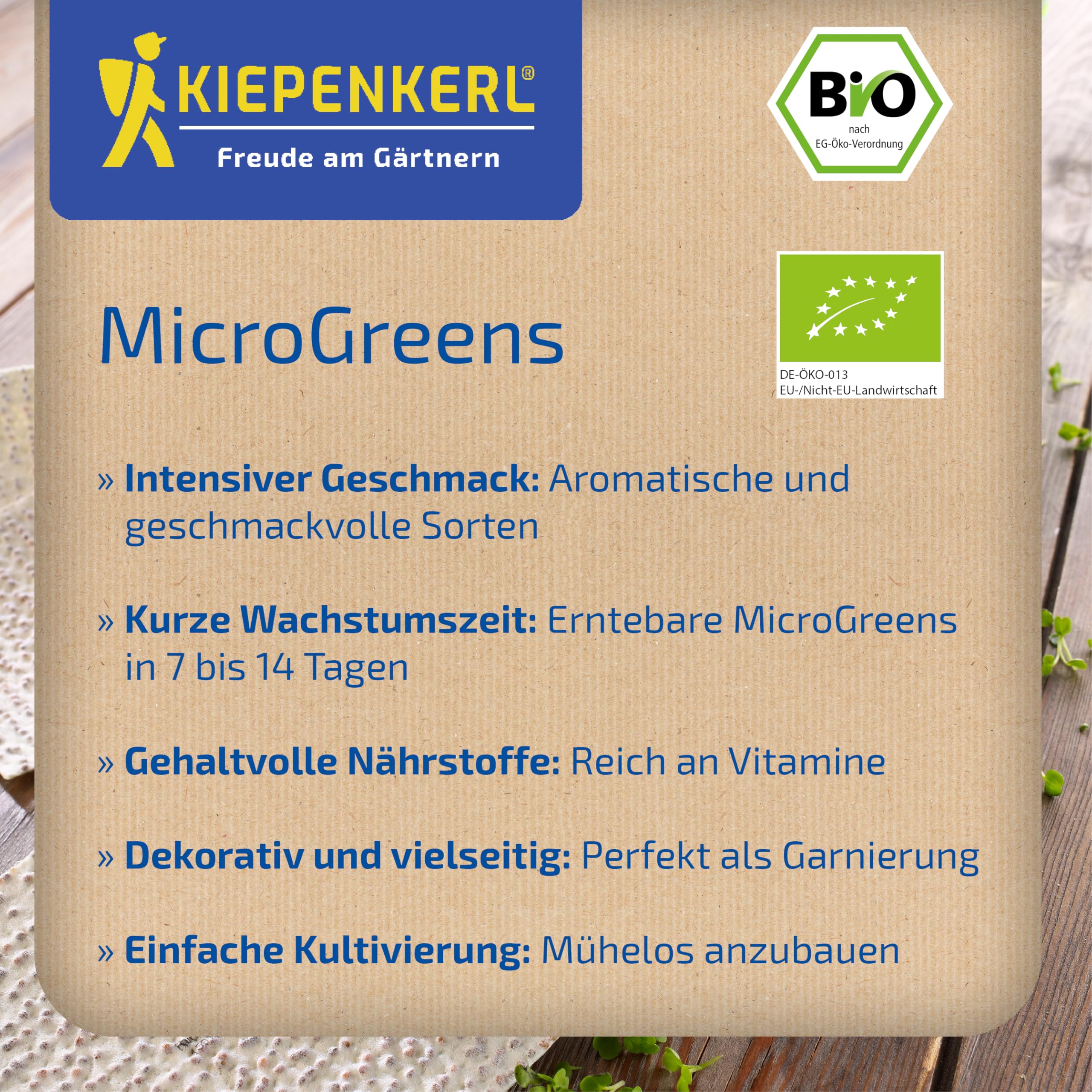 Kiepenkerl Germoir pour graines germées