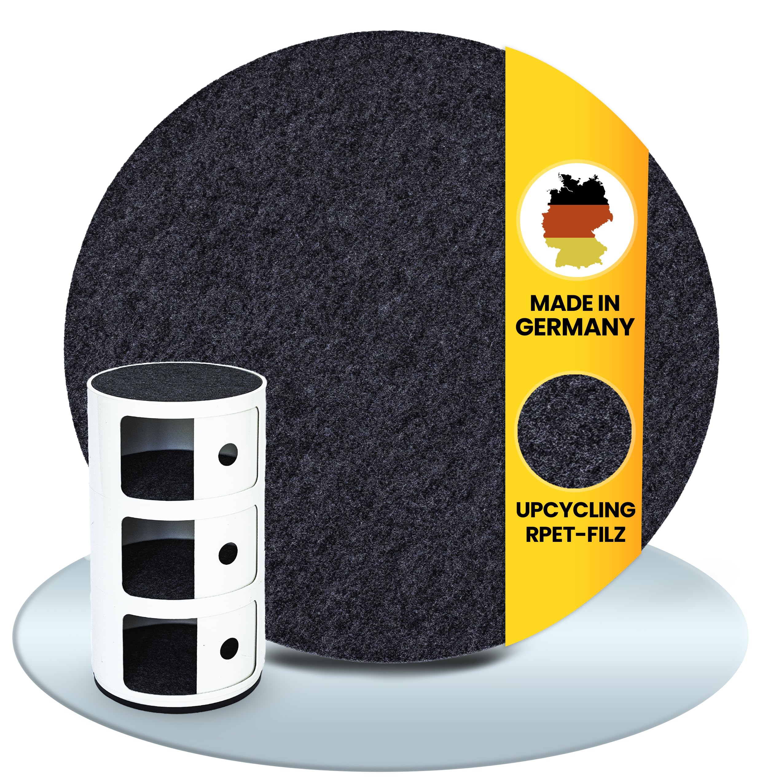 Coussin En Feutre De Batteur à Pédale, Tête De Batteur De Tambour