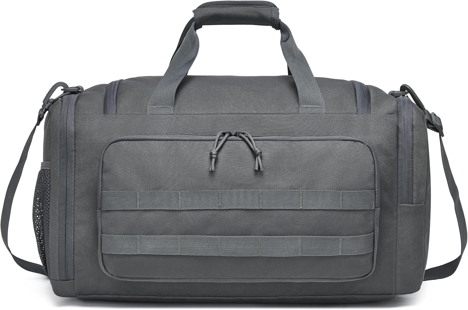 Wotony Tactical Duffle Bag for Men, Duffle Bag for Gym, Travel - Military Weekender Workout Molle Bag (Dark gray, 35L) - Image 3