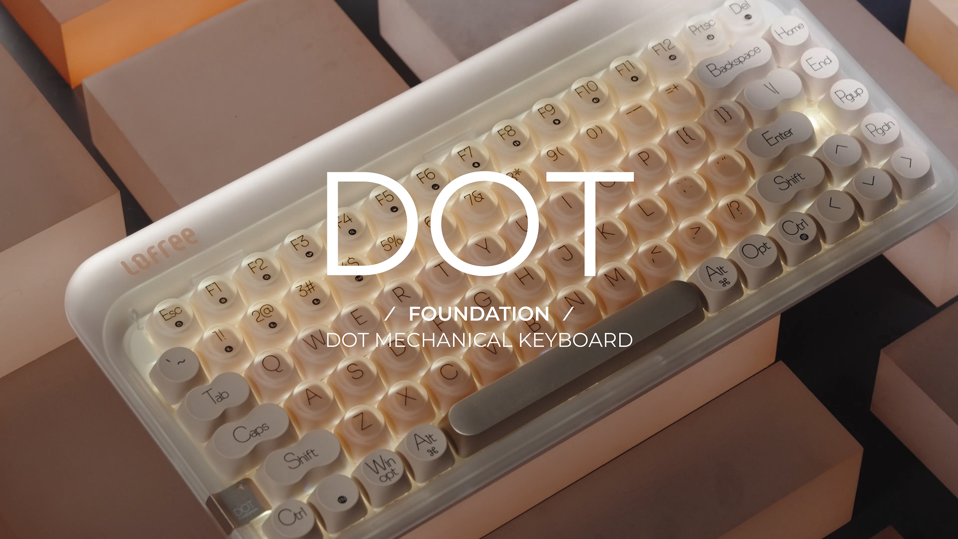 キーボード LOFREE DOT Foundation Lofree Dot Series Foundation Mechanical Keyboard – mechkeysshop