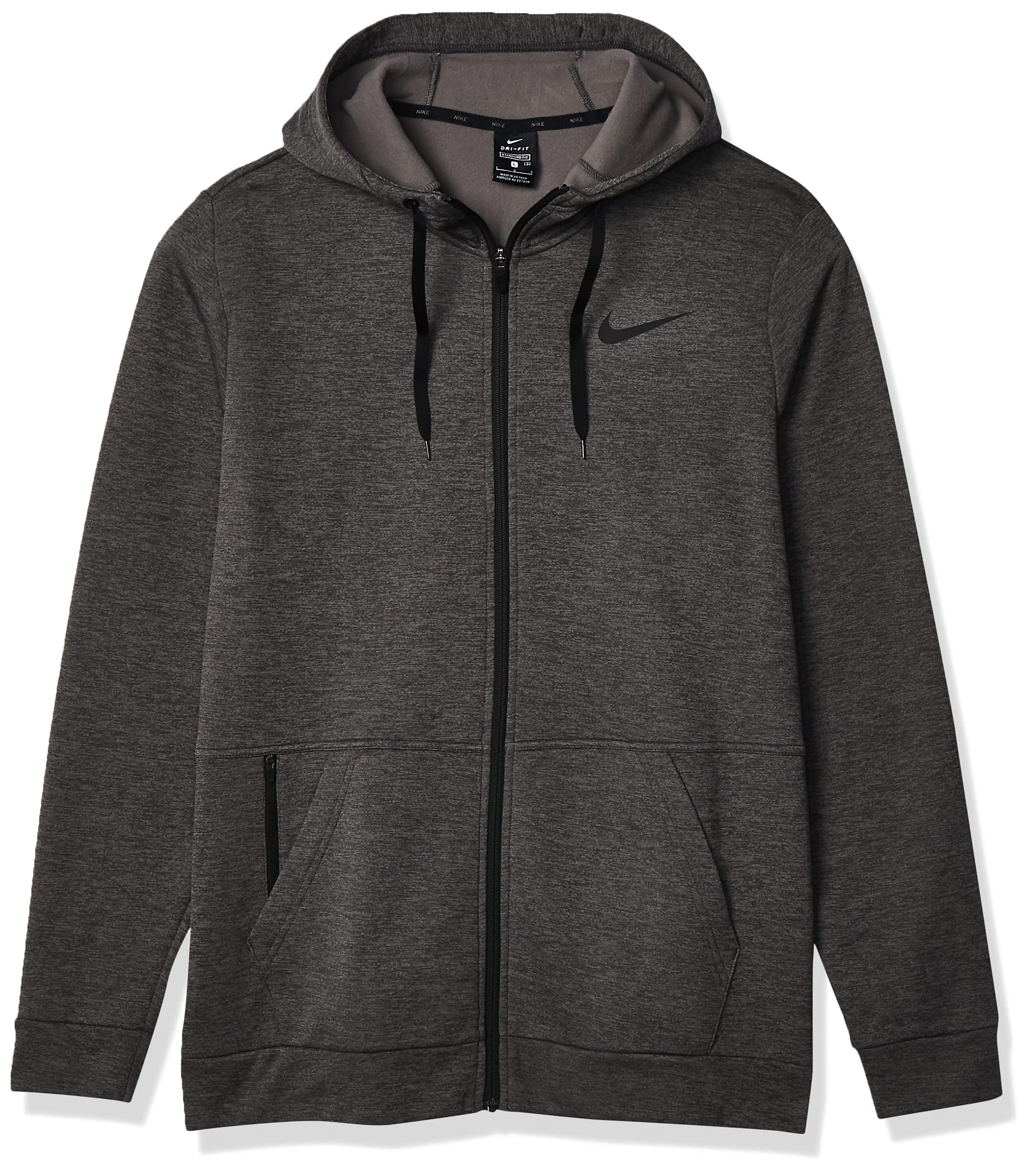 nike men's therma training full zip hoodie