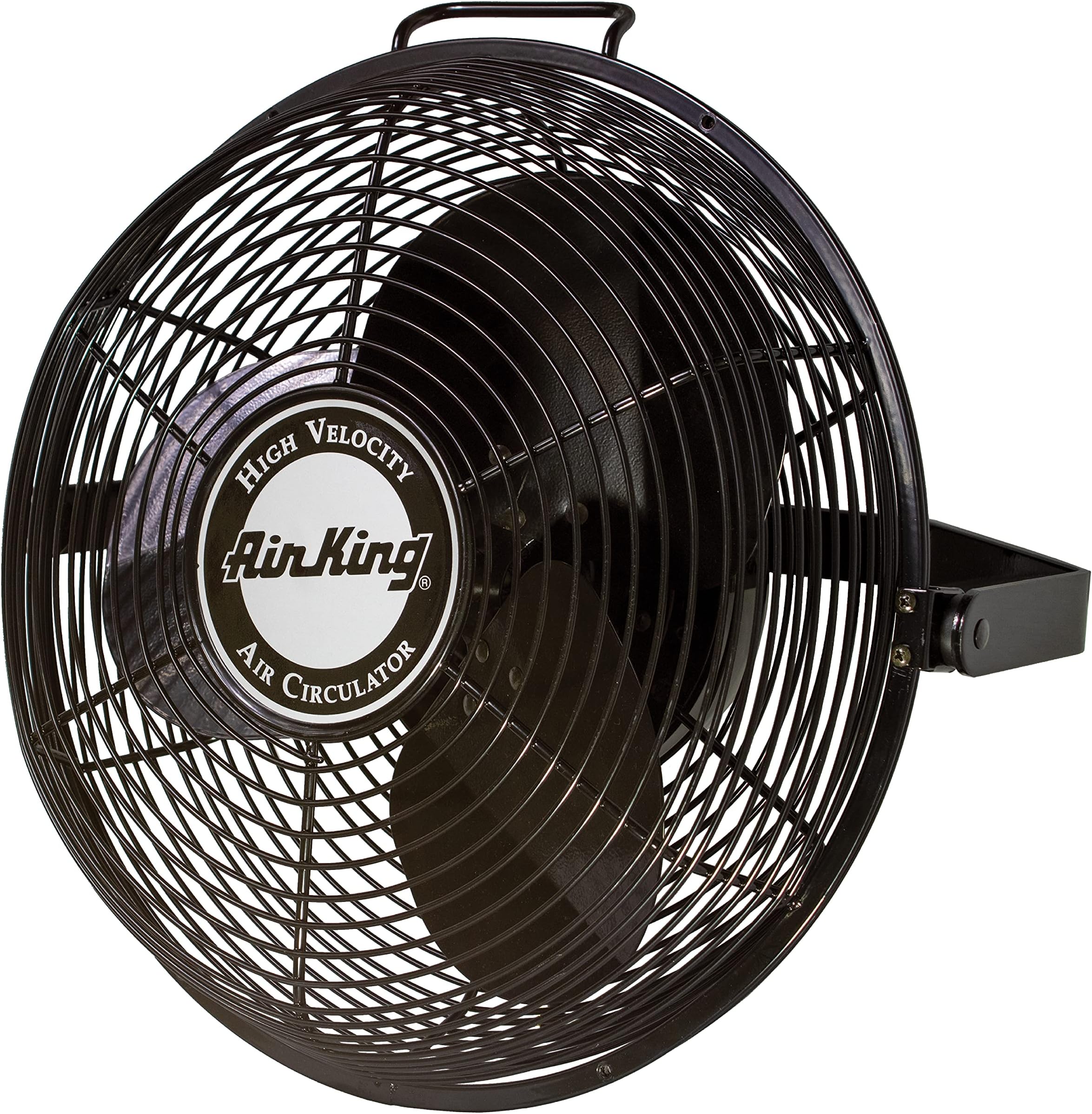 Air King 9314 14-Inch Industrial Grade High Velocity Multi Mount Fan,Black