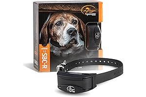 Brand NoBark Rechargeable Bark Control Shock Collar - Programmable, Waterproof