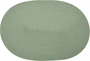 Tovagliette Americane Lavabili Savannah Bast - Grigio Perle, Antimacchia, 30x43 Cm - Foto 8