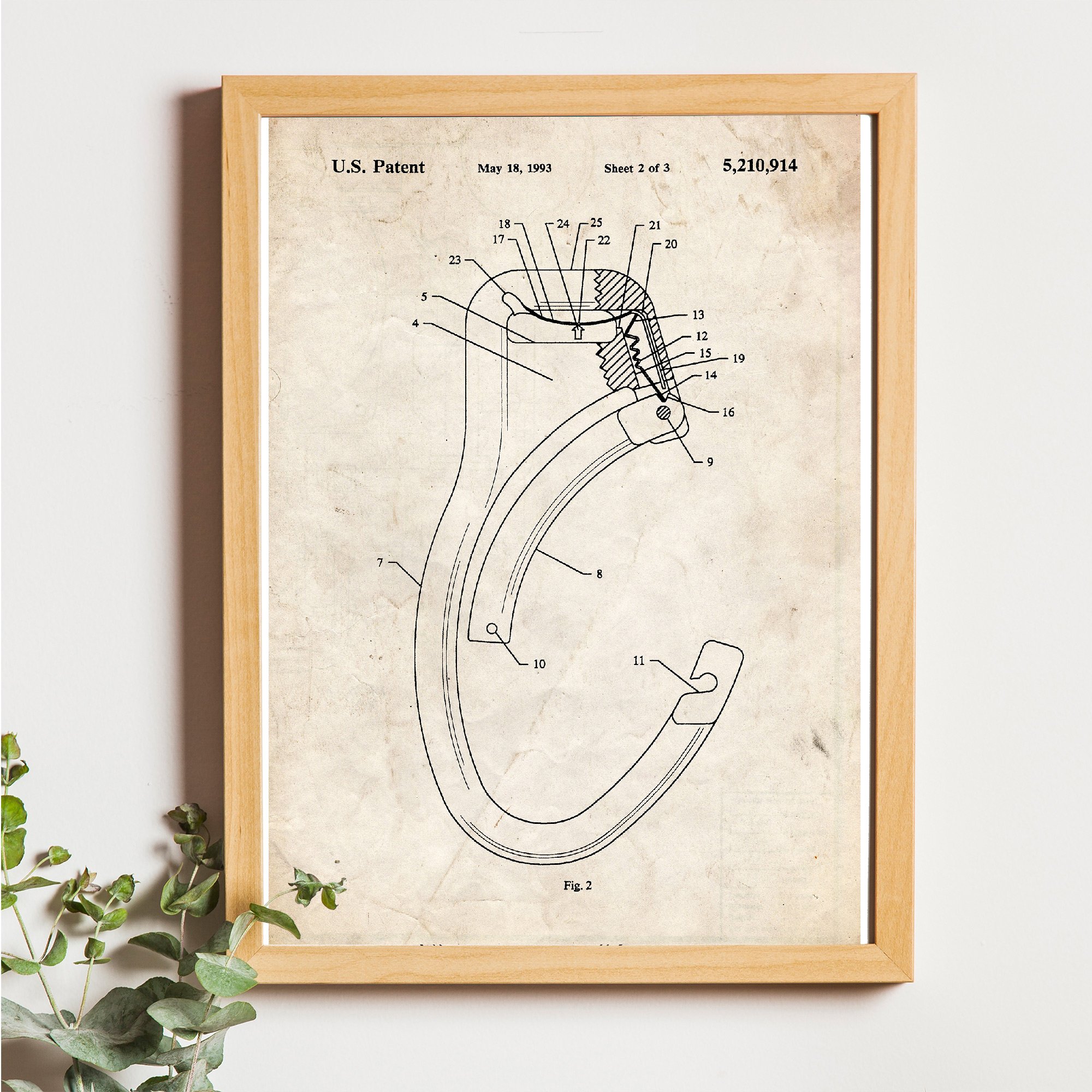 Pack De 4 Affiches Vintage Brevets D'Inventions Anciennes - Décoration Rétro Sur Papier 250g Premium