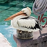 Vista 6 de Design Toscano Estatua de pelícano Dock of the Bay