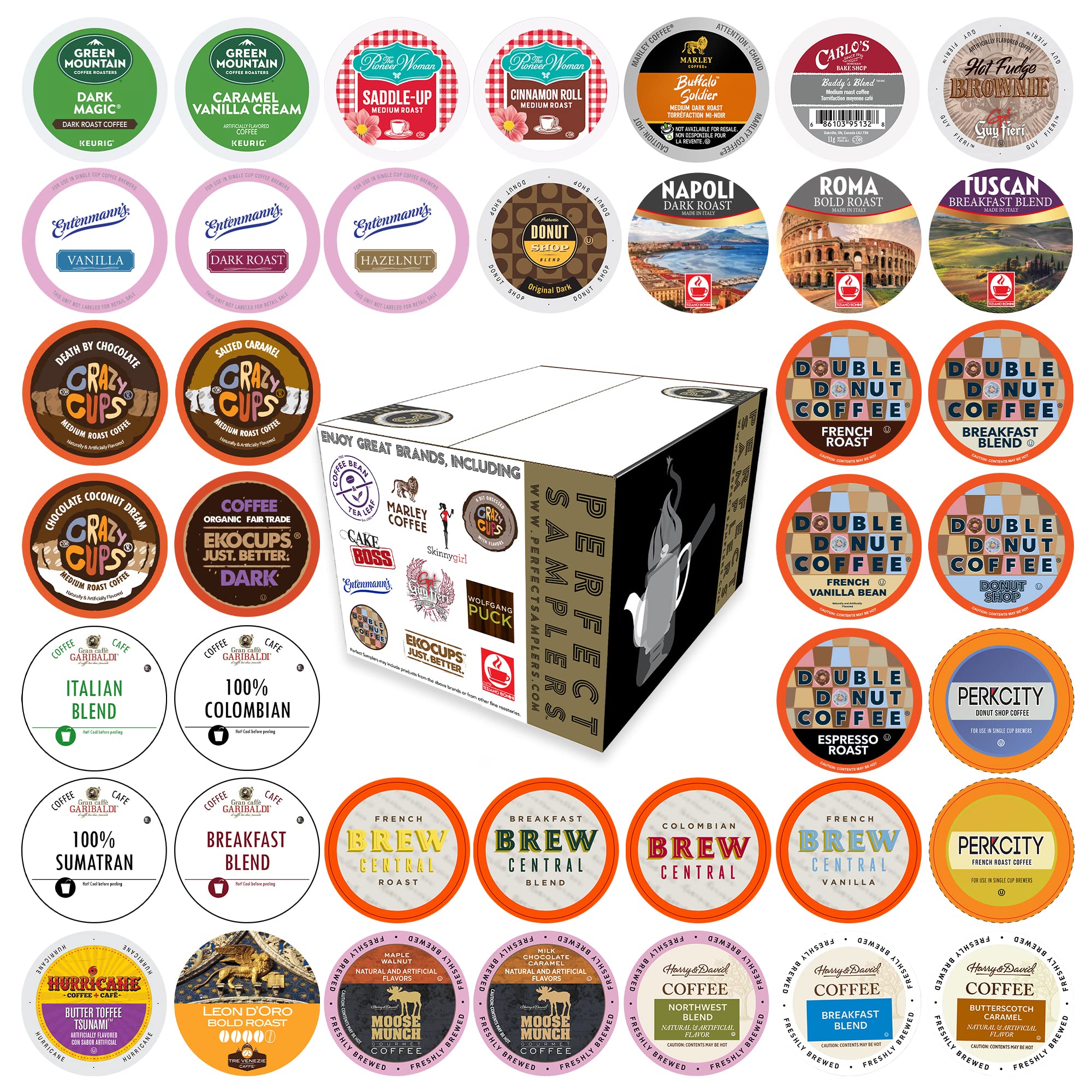 Coffee Variety Sampler Pack Single 