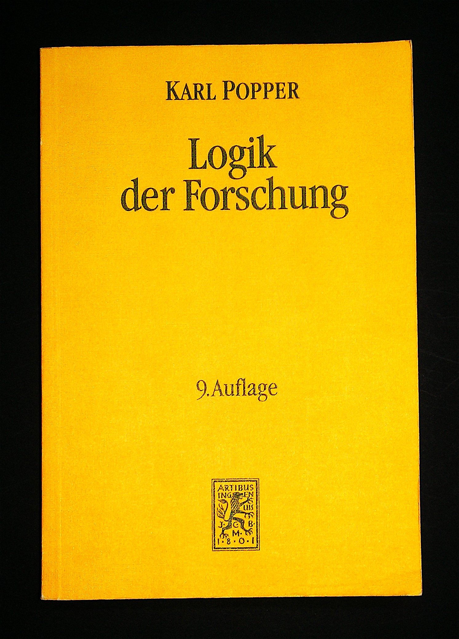 Logik der Forschung