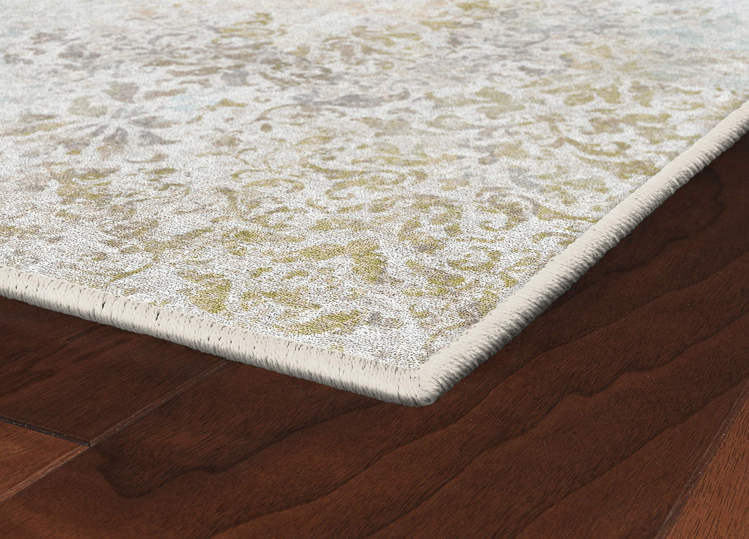 Brumlow MILLS Cordelia Antique Distressed Print Washable Indoor/Outdoor