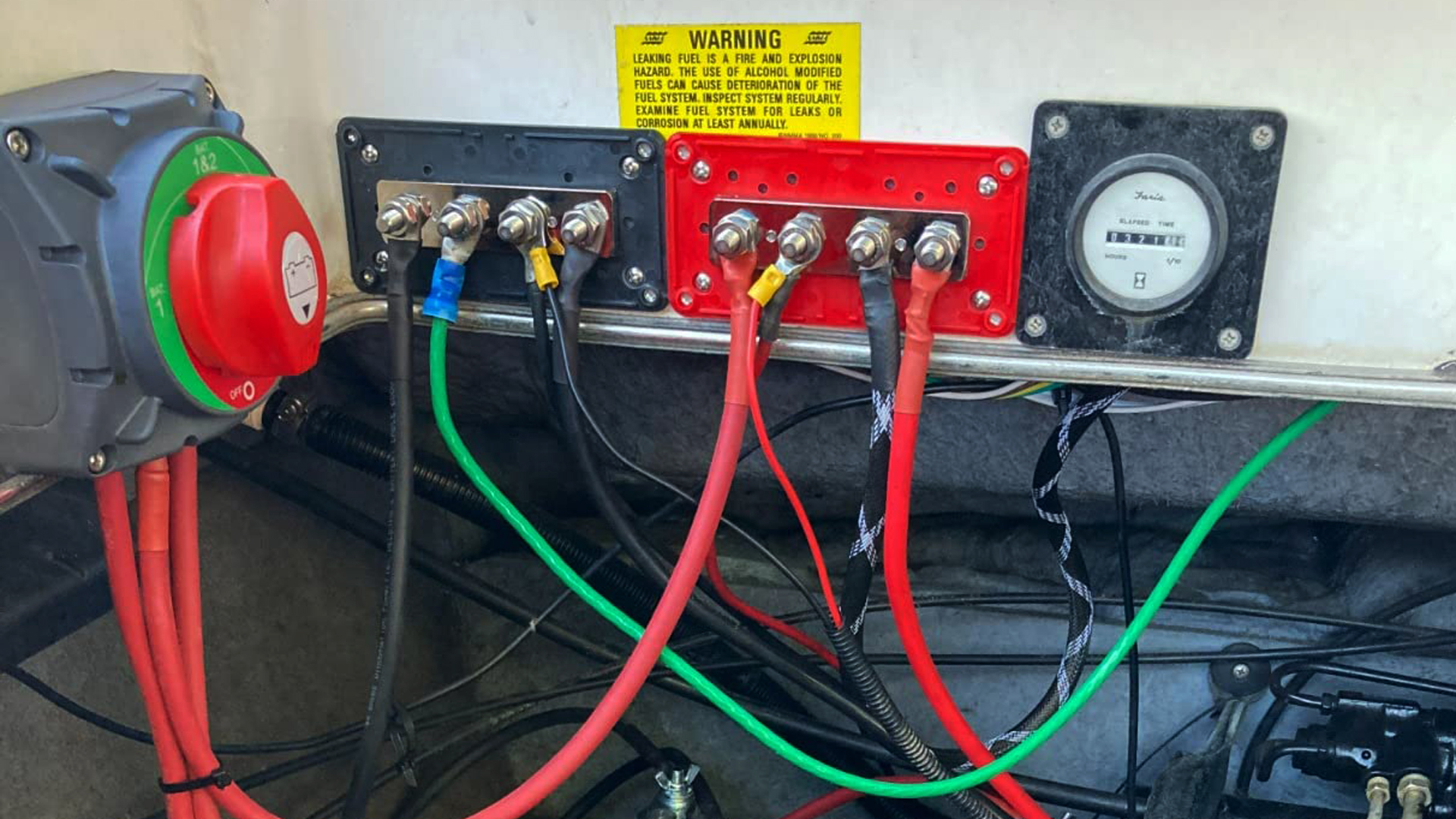 Amazon.com: AMOMD 2pcs 300A Bus Bar Box Nickel Plated Brass