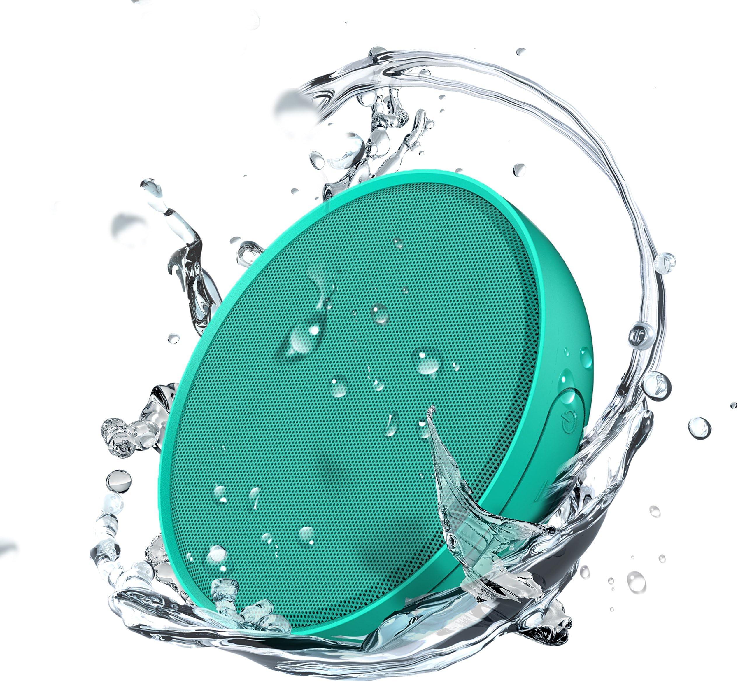 Bluetooth Speaker Bass Reinforced Kinps 32H Playtime Waterproof IPX8 Certified Bluetooth 4.1 Portable Wireless Speaker Built-in Microphone for Calls for iPhone, iPod, iPad, Samsung, LG and others