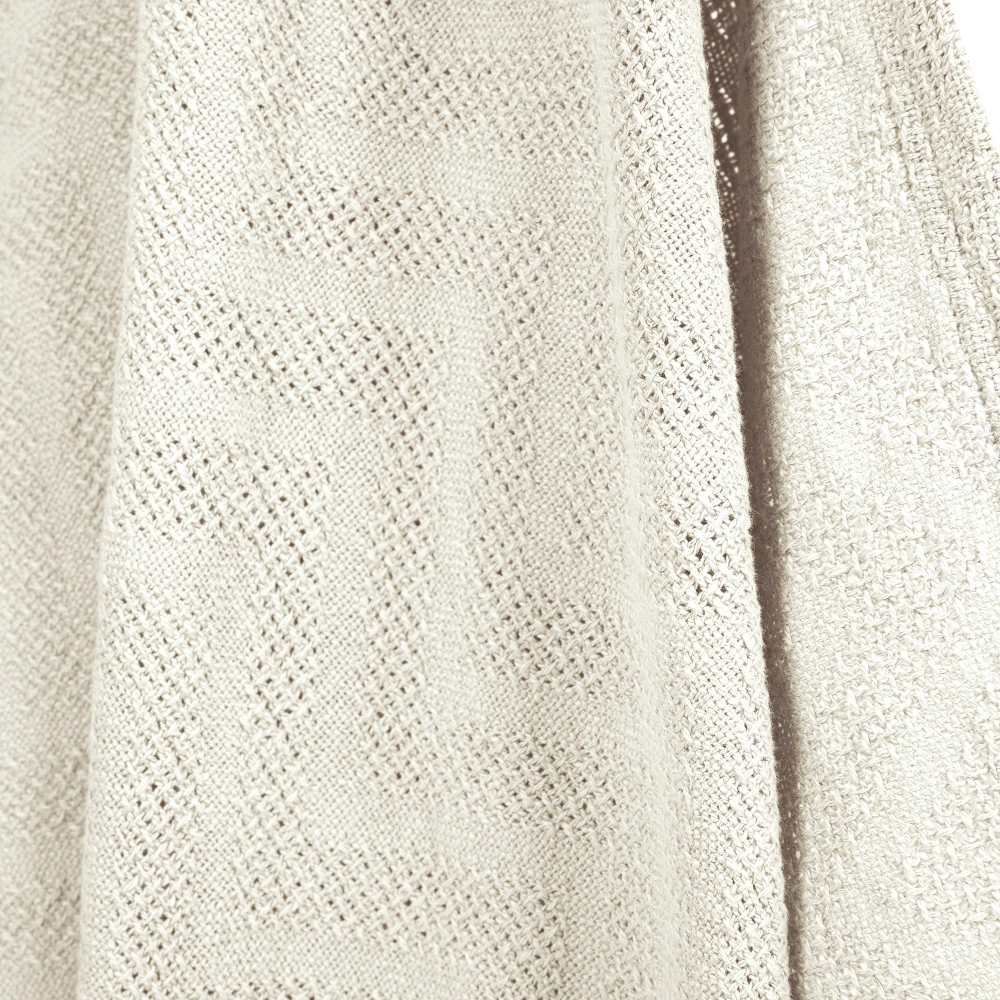 roba Baby Blanket Seashells Oyster 80 x 80 cm - Knitted Cuddle Blanket Made of Organic Cotton - GOTS & Oeko Tex 100 Certified - White - Image 3