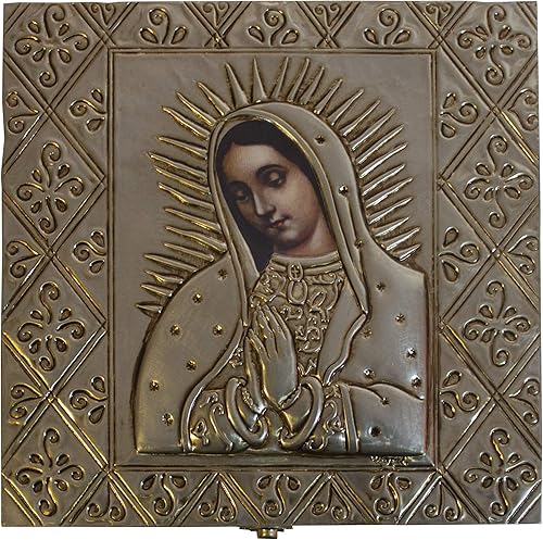 Miniatura 4 de Kit de bautismo de primera calidad de la Virgen de Guadalupe - Incluye vela, toalla, concha, rosario - Kit de bautizo católico