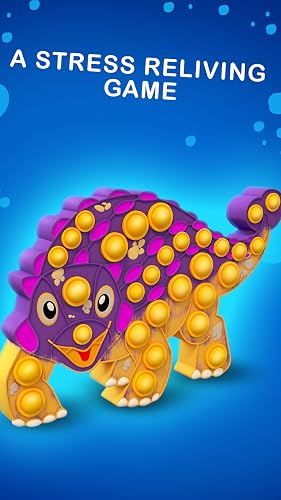 Pop It Dinosaur Fidget Toys calming satisfying and anxiety relief push pop bubble fidget toys – vue 5