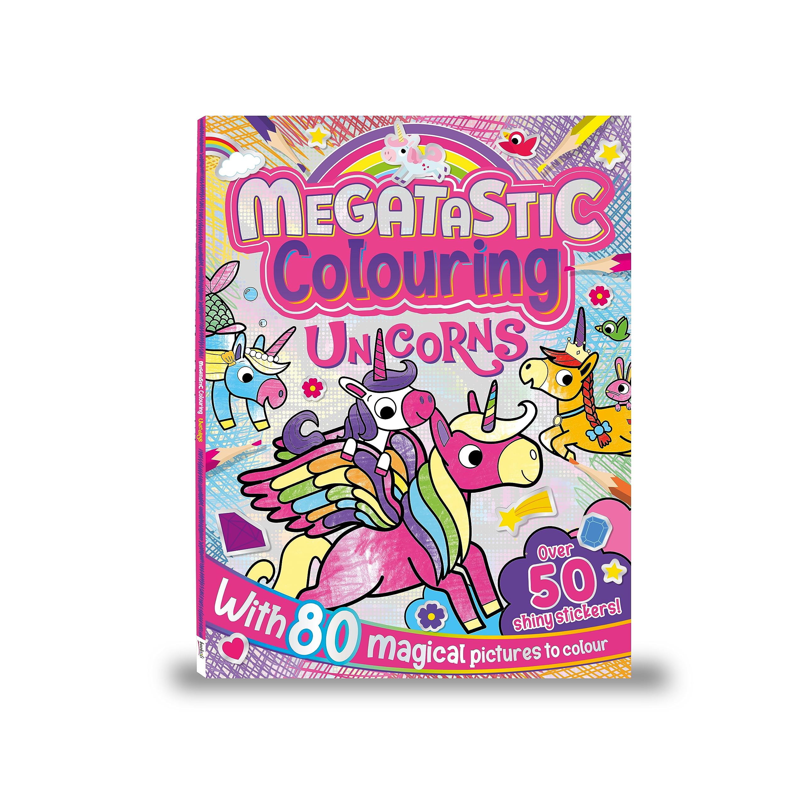 Unicorns Megatastic Colouring Book for Children | Arts and Crafts for ...